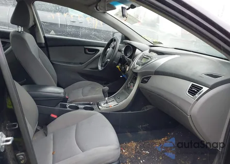 2013 Hyundai Elantra Gls from USA, damaged, VIN KMHDH4AE8DU644075